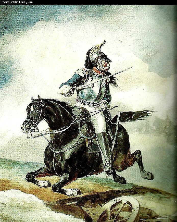 charles emile callande cuirassier au galop